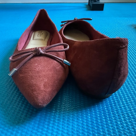 Me Too Suede Flats - Picture 2 of 3
